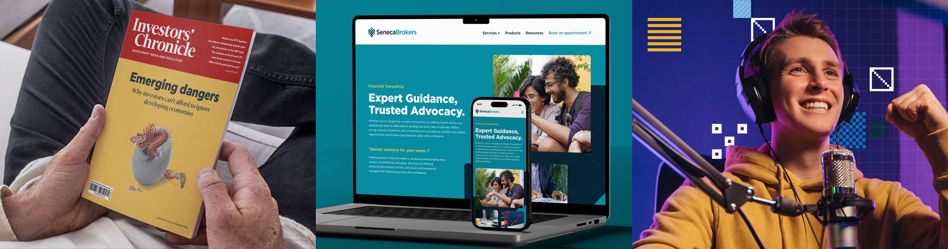 Examples of work from Cashmandesign.me